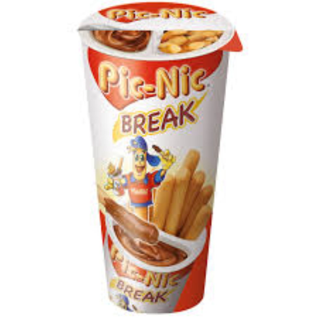 PIC-NIC BREAK COCOA SPREAD &BREADSTICK 50G
